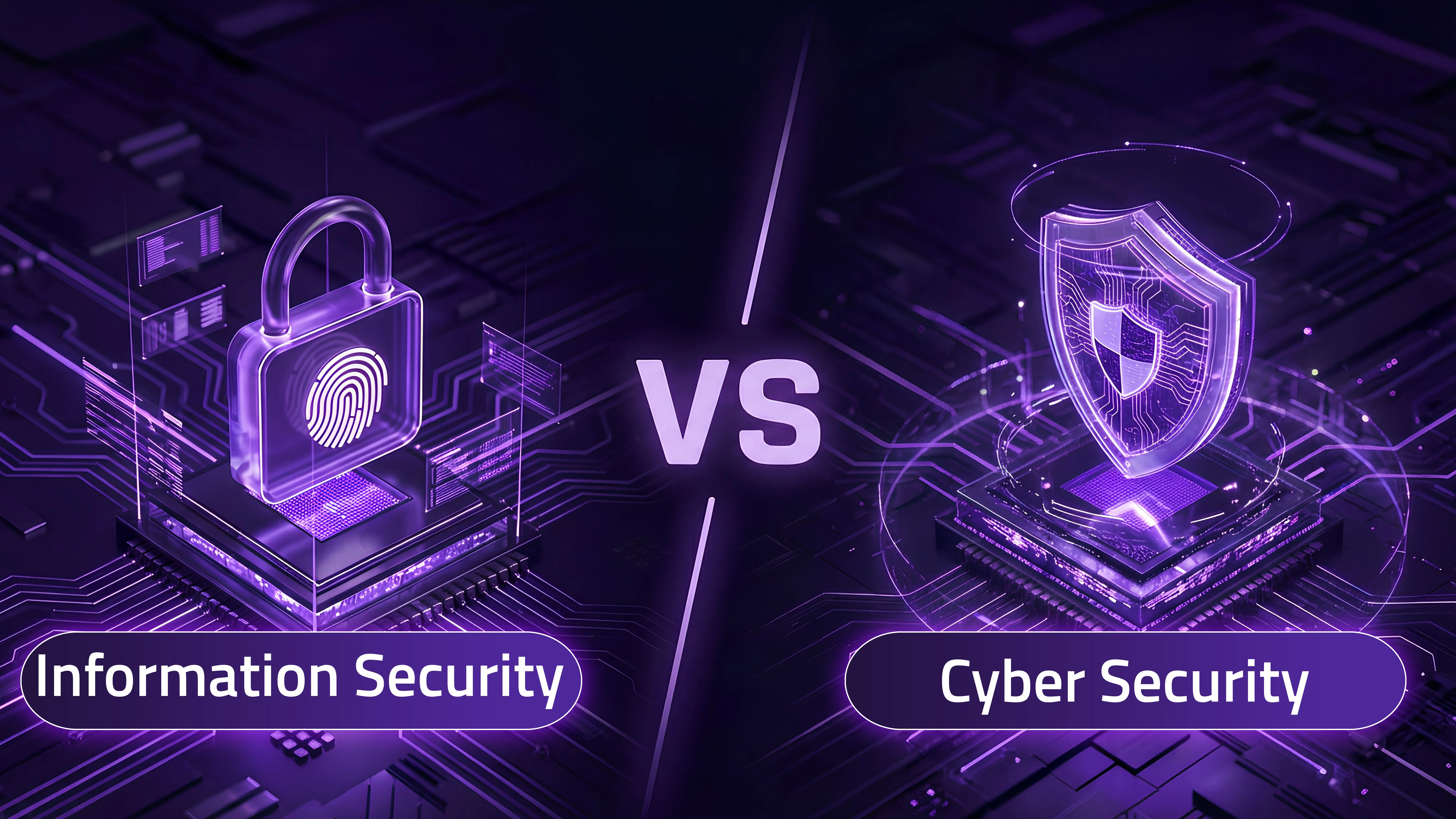 Information Security vs Cyber Security: What's the Difference?